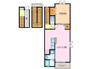 グランツ南大高の物件間取画像